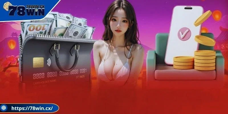 Rút tiền 78WIN cực nhanh chóng với các điều kiện đơn giản